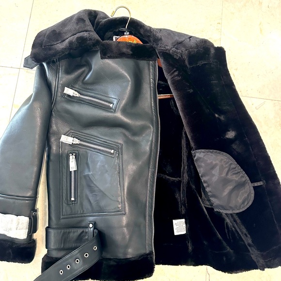Walter Baker Celine Leather Faux Fur Jacket (NEW, NEVER WORN) - Picture 7 of 7